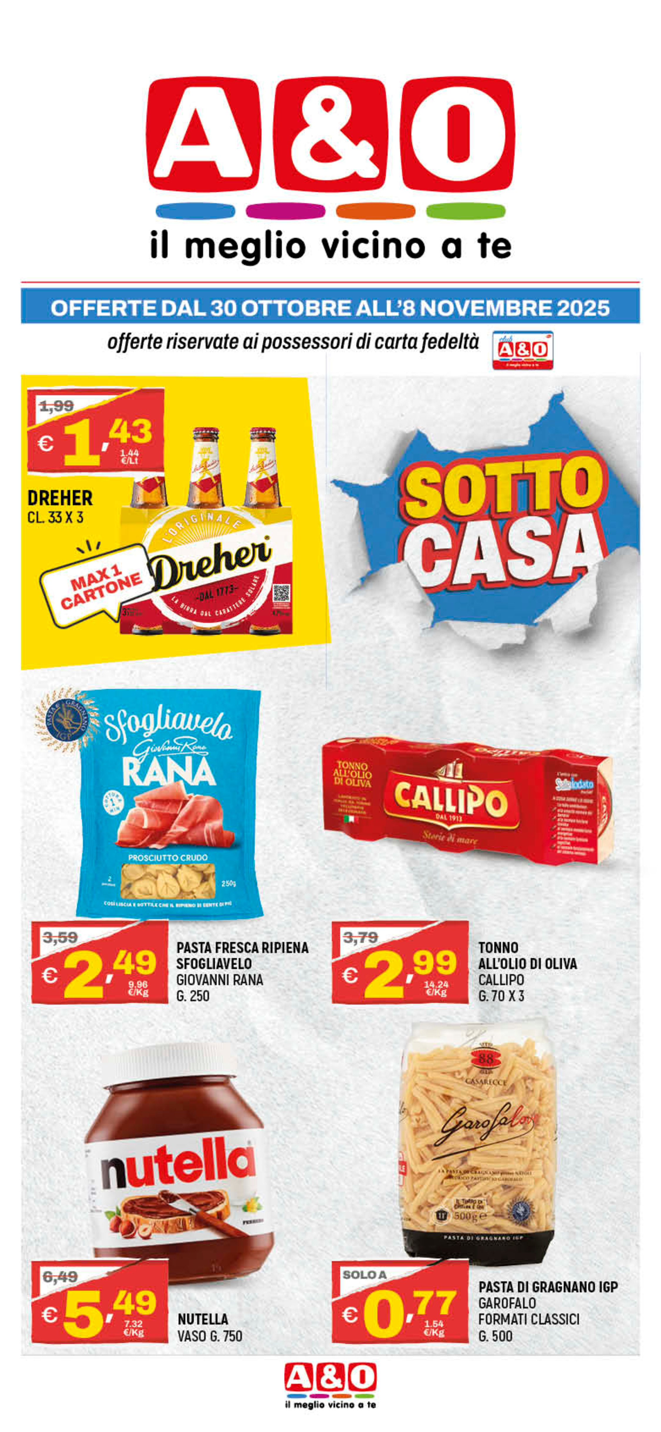 sfoglia volantino A E O