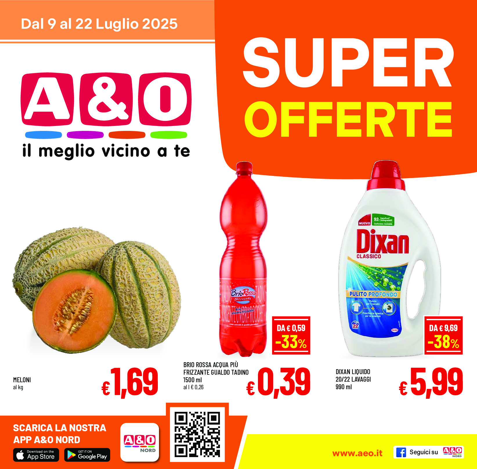 offerte volantino a e o