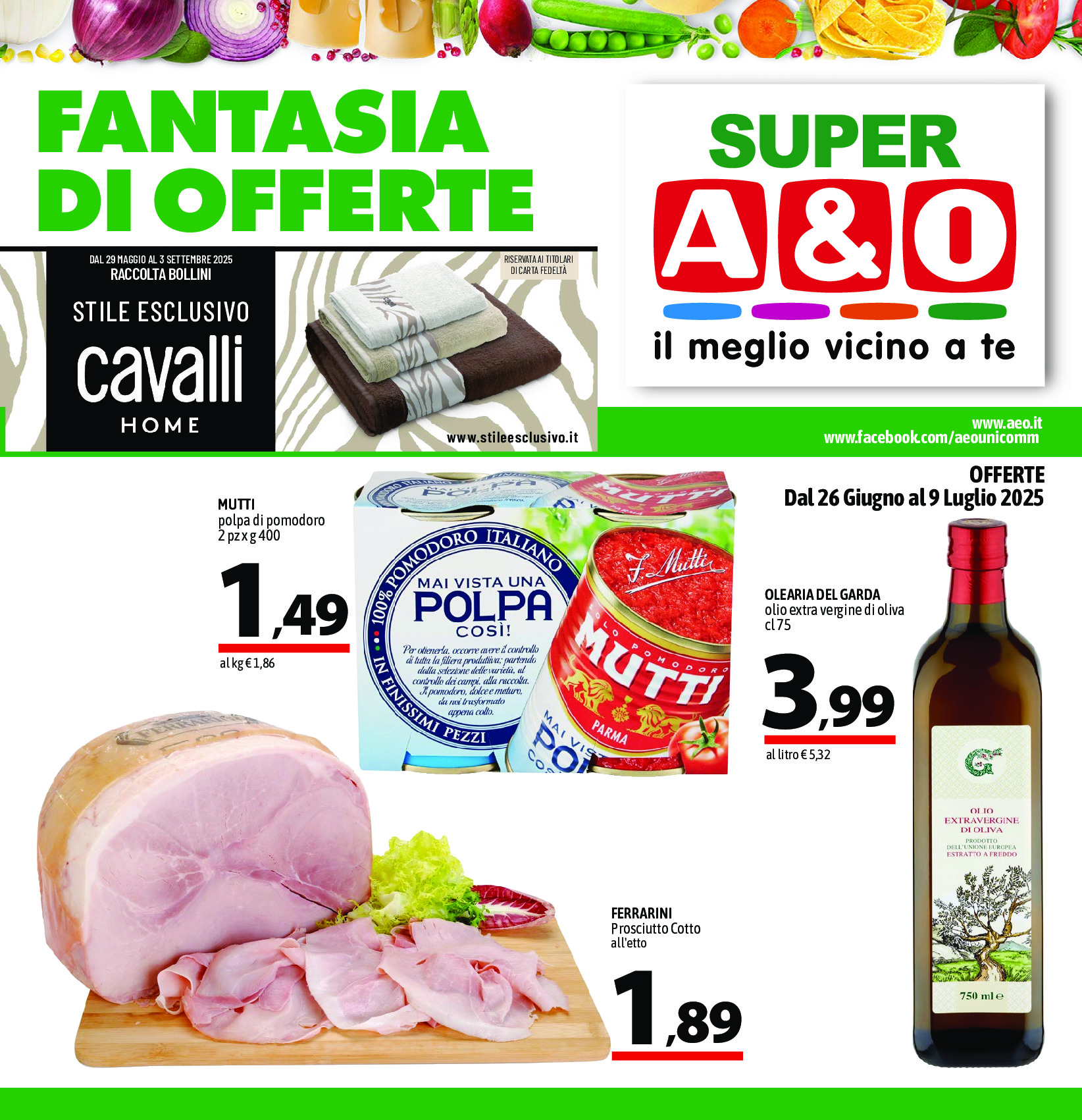 sfoglia volantino A E O