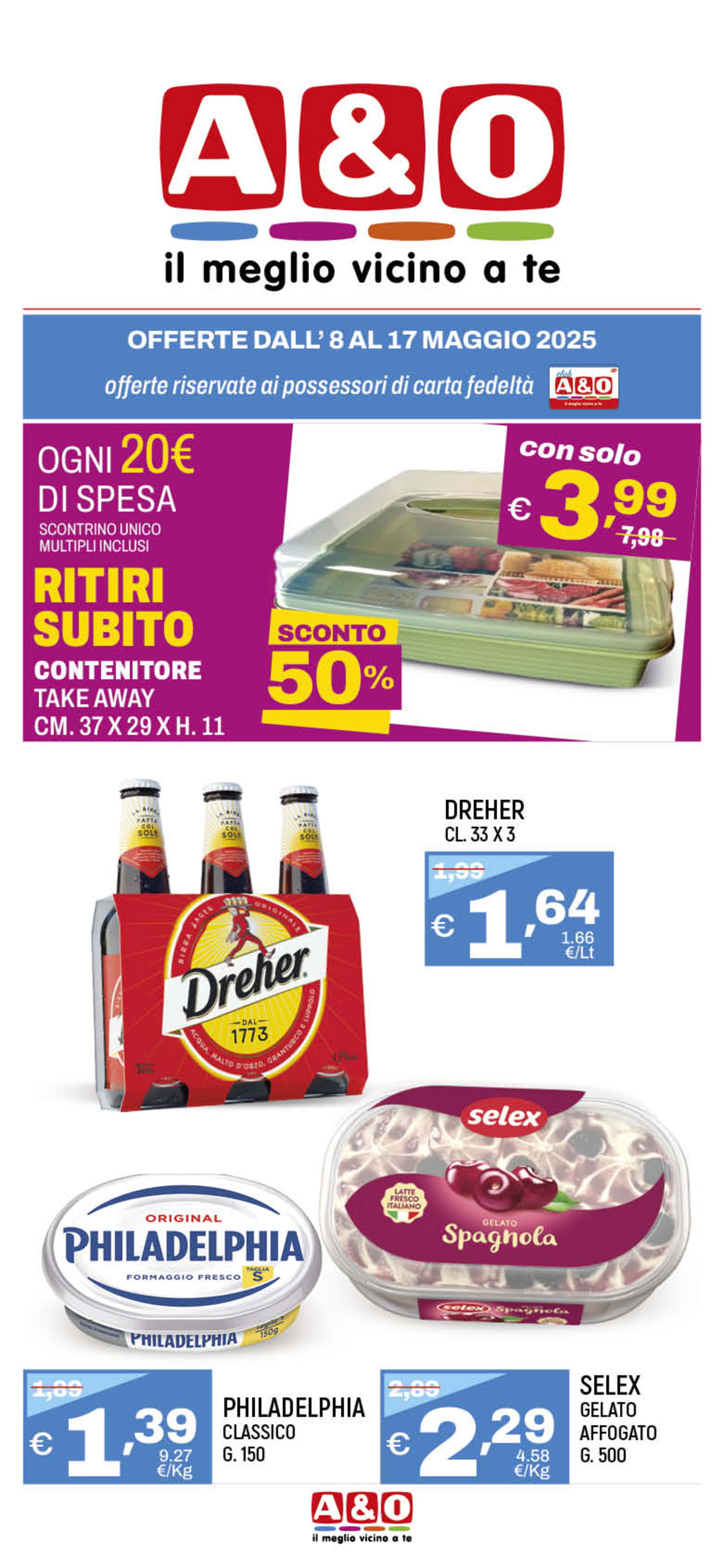 offerte volantino a e o