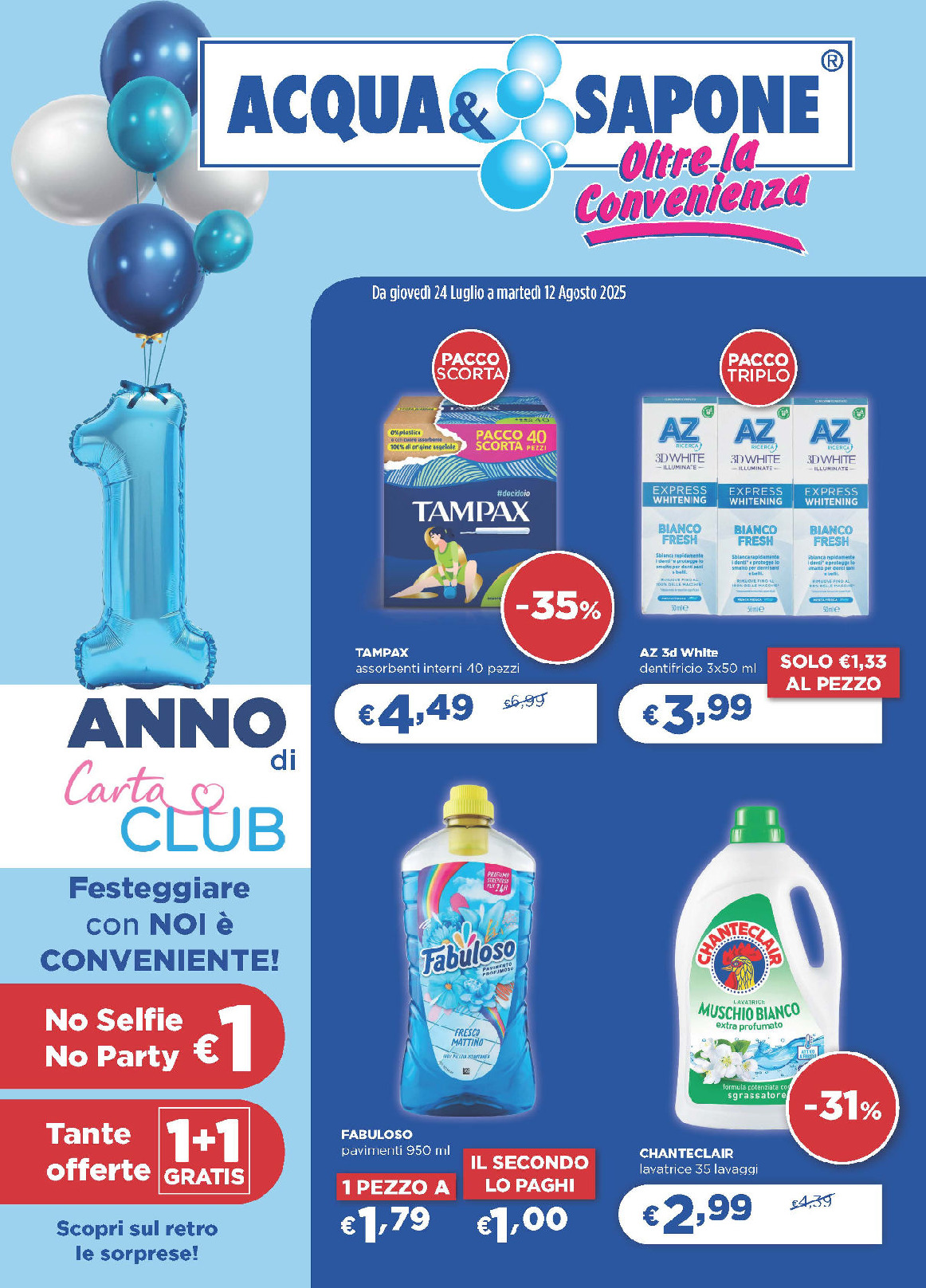 sfoglia volantino ACQUA E SAPONE