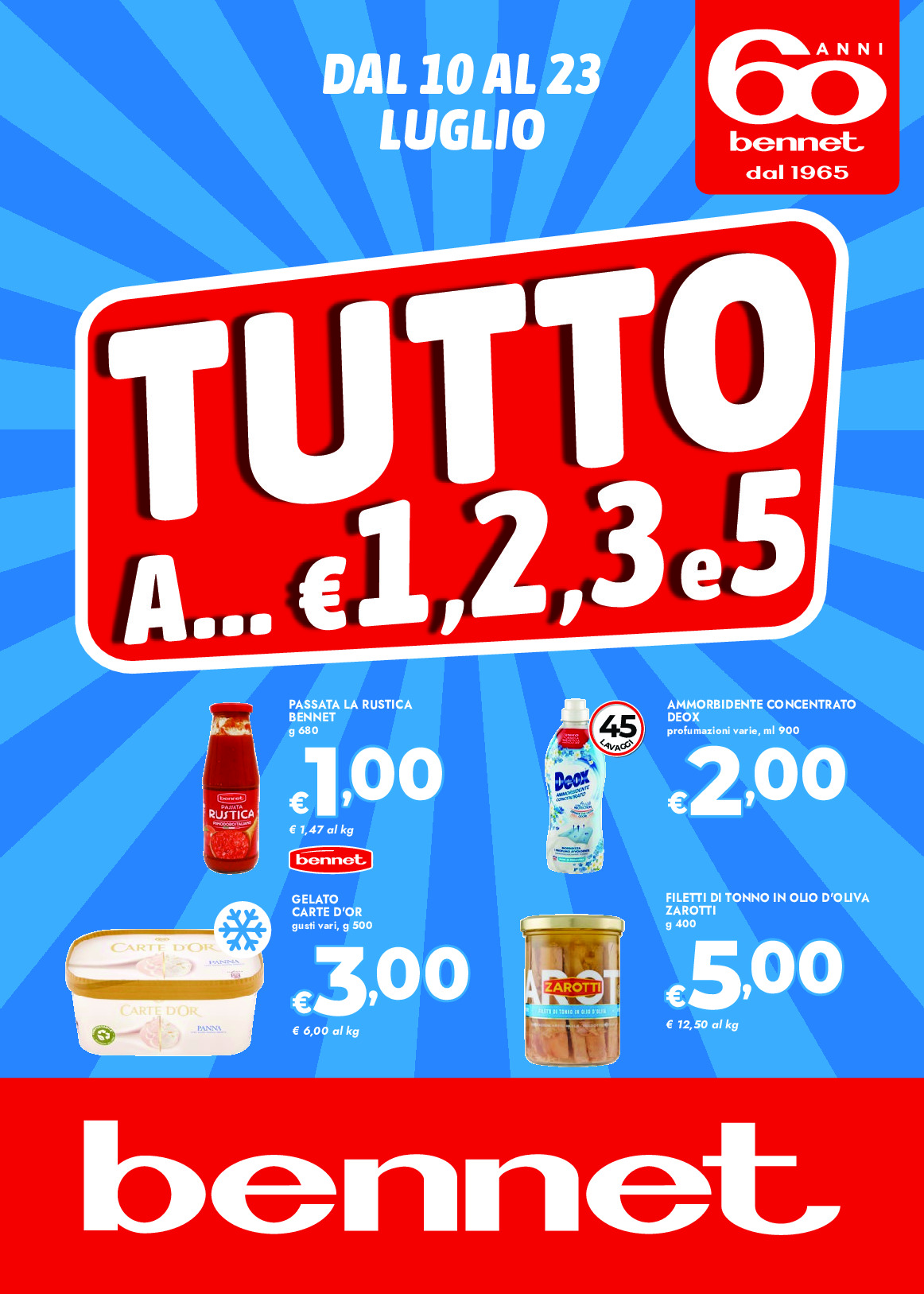 offerte volantino BENNET