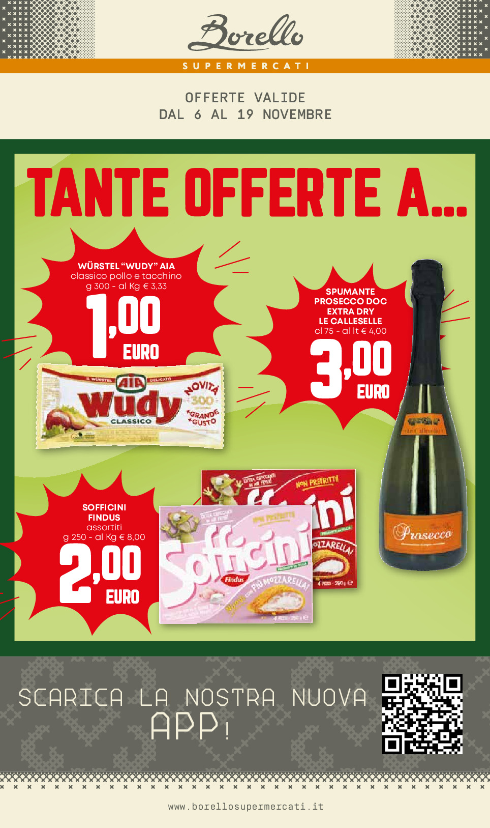 sfoglia volantino BORELLO SUPERMERCATI
