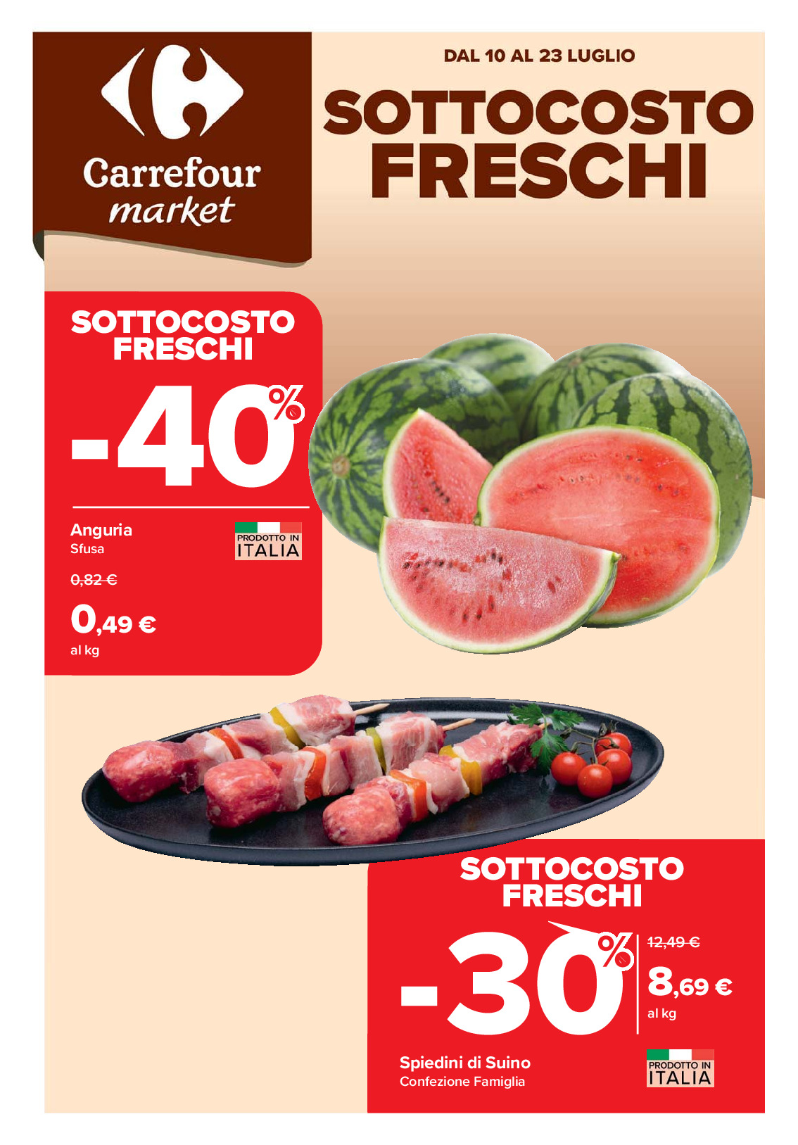 sfoglia volantino CARREFOUR MARKET