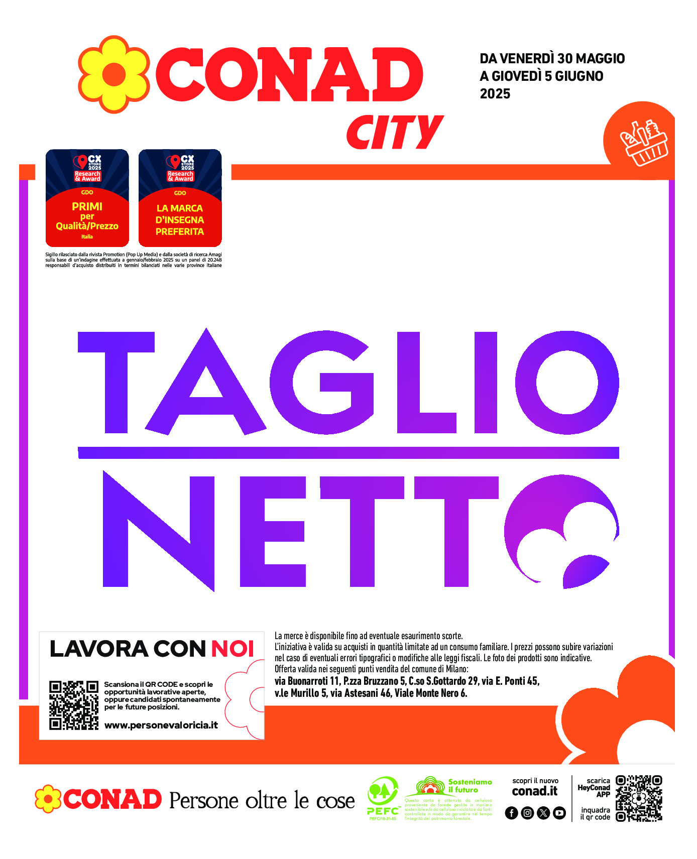 sfoglia volantino CONAD CITY