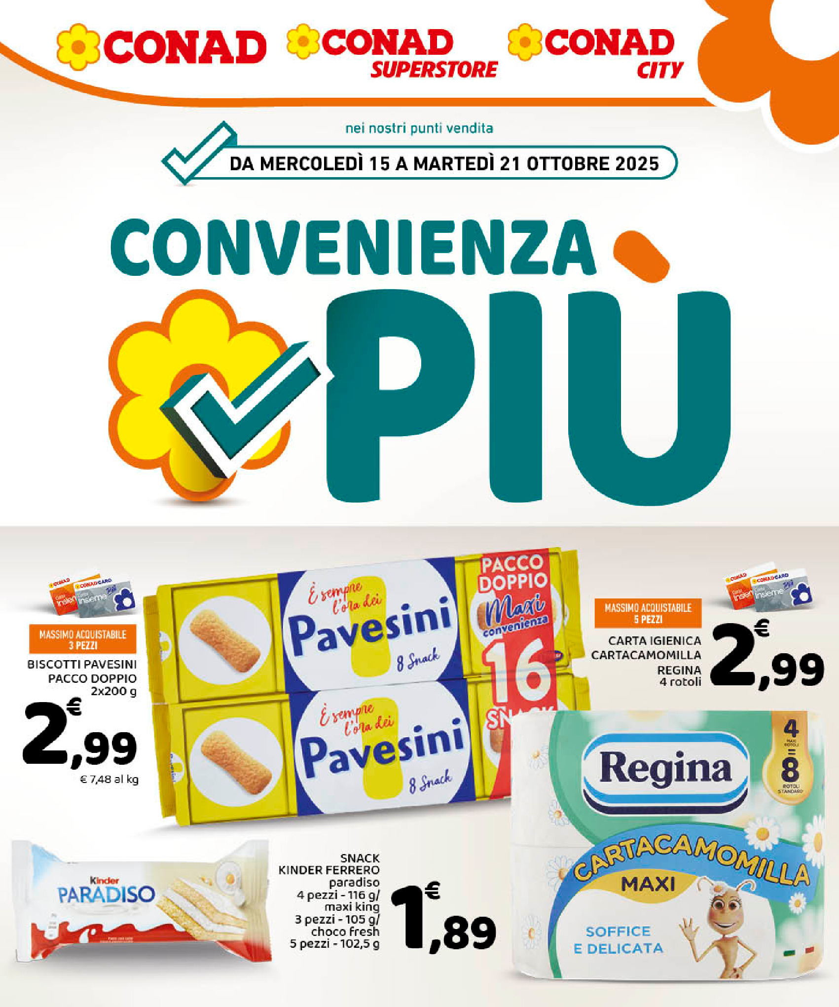 offerte volantino conad