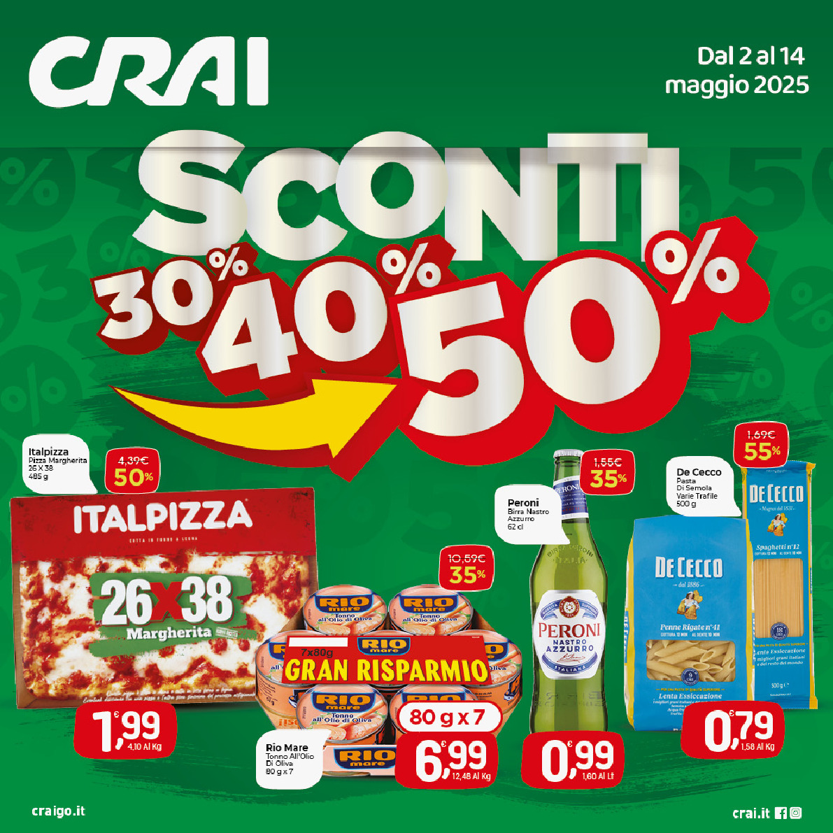 offerte volantino crai