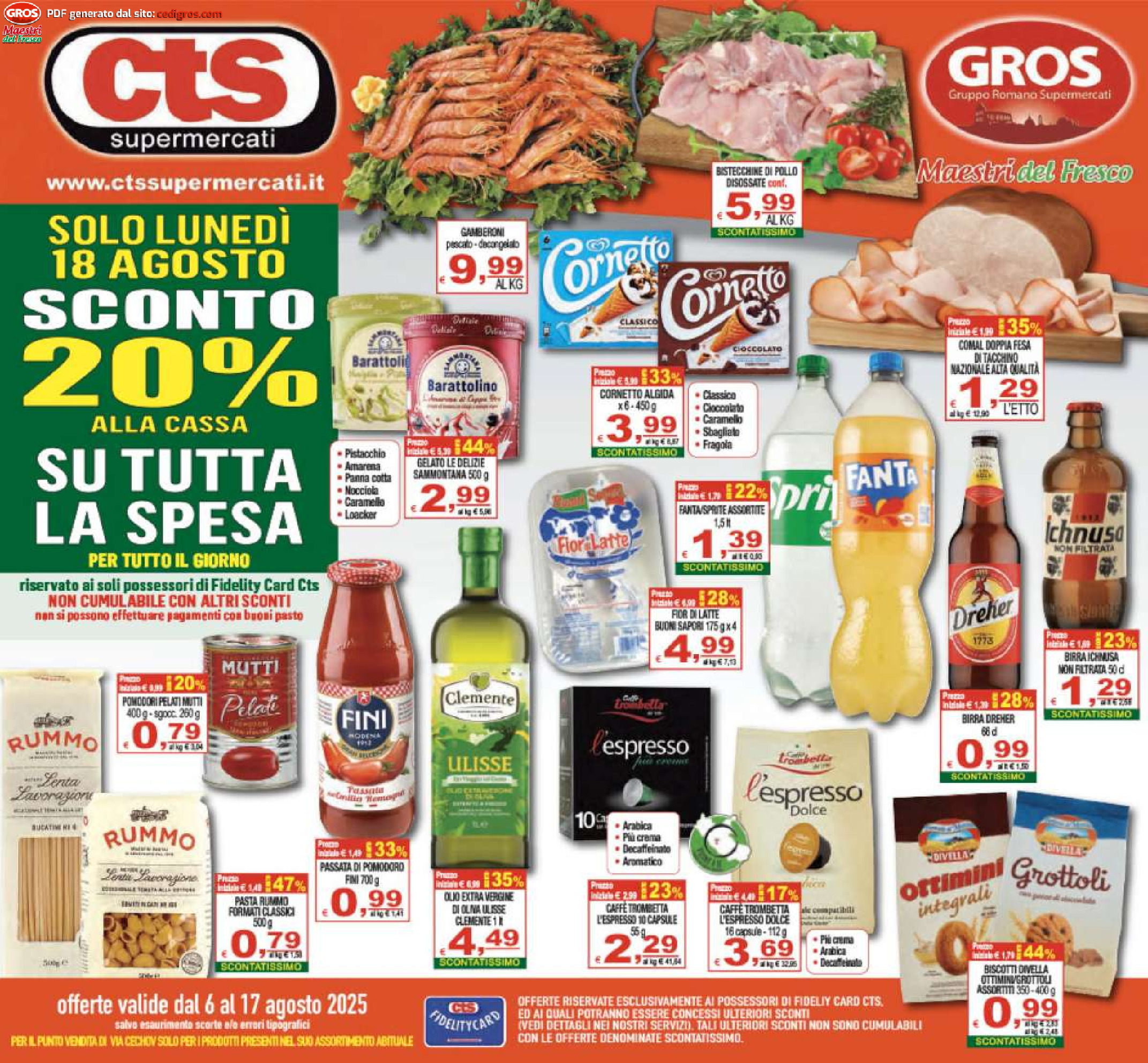 sfoglia volantino CTS SUPERMERCATI