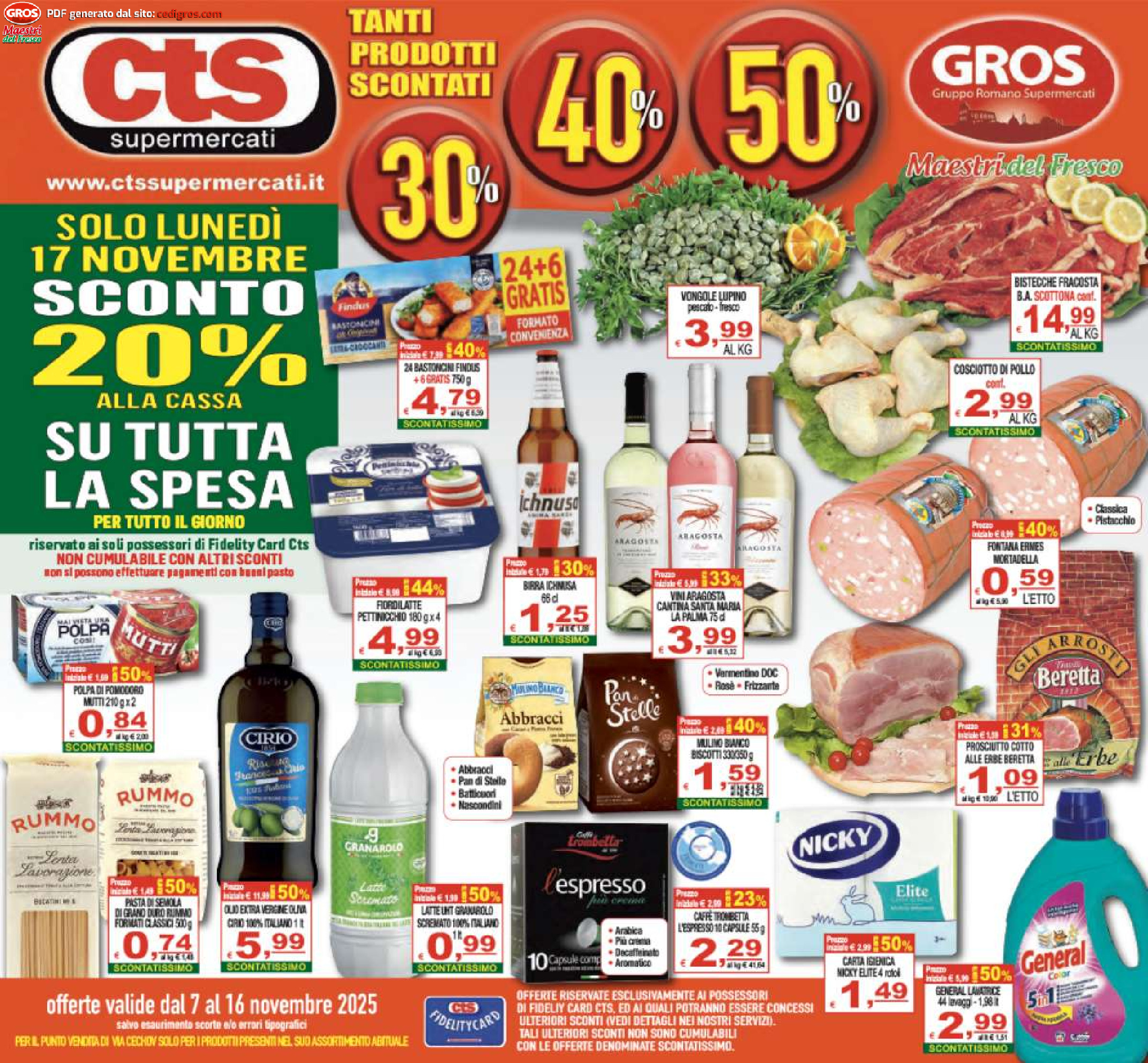 sfoglia volantino CTS SUPERMERCATI