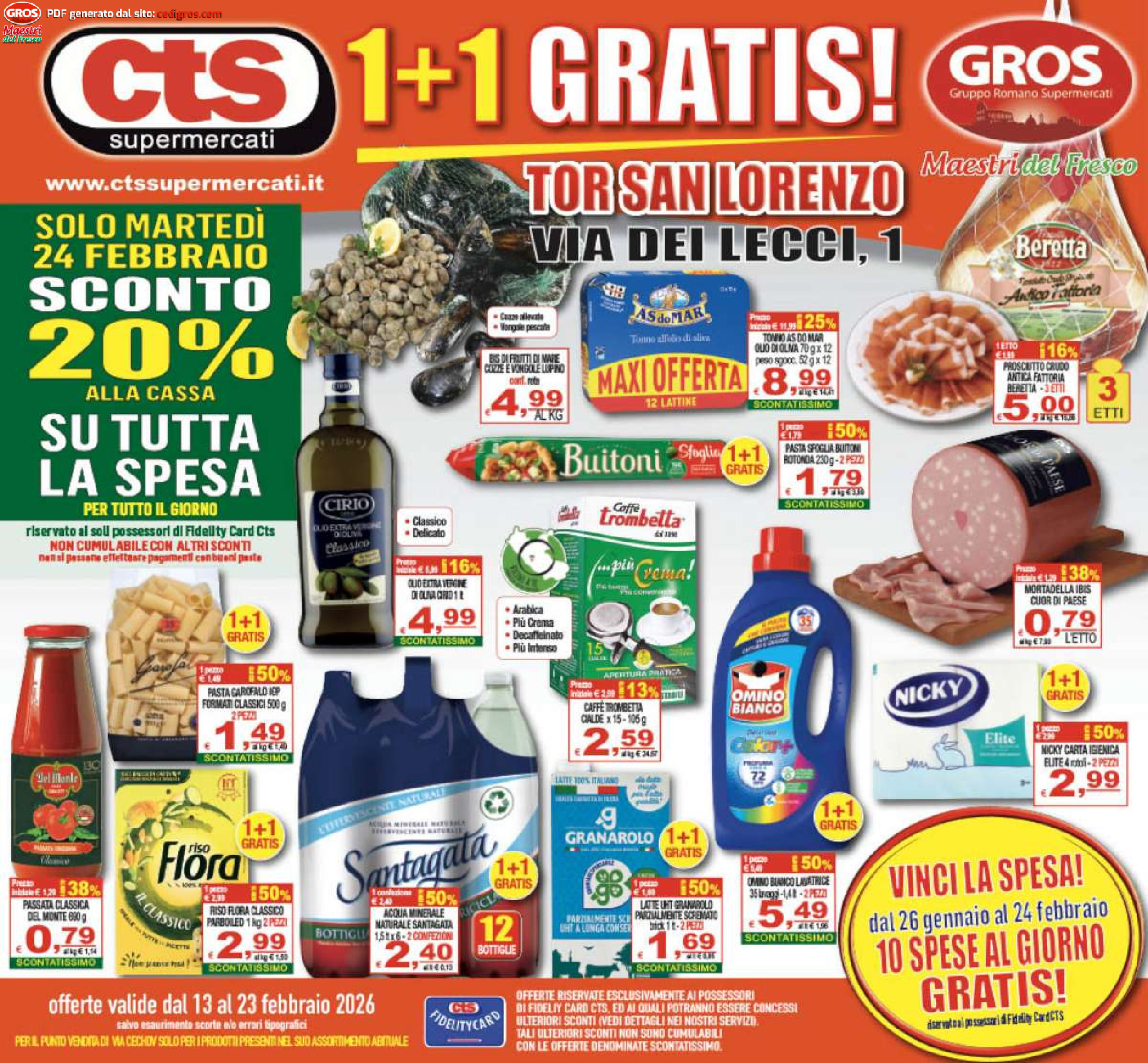 offerte volantino cts supermercati