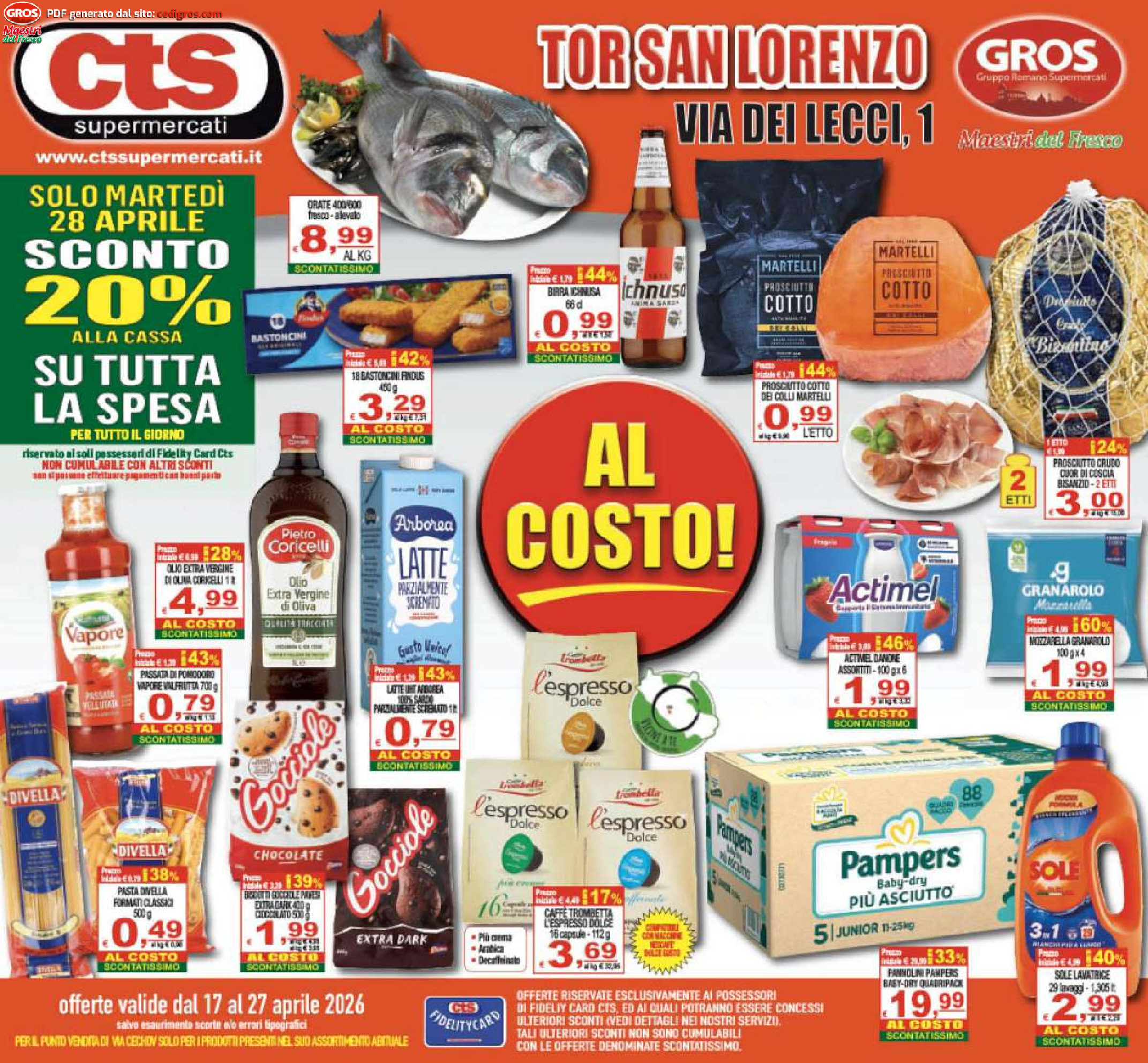 offerte volantino CTS SUPERMERCATI