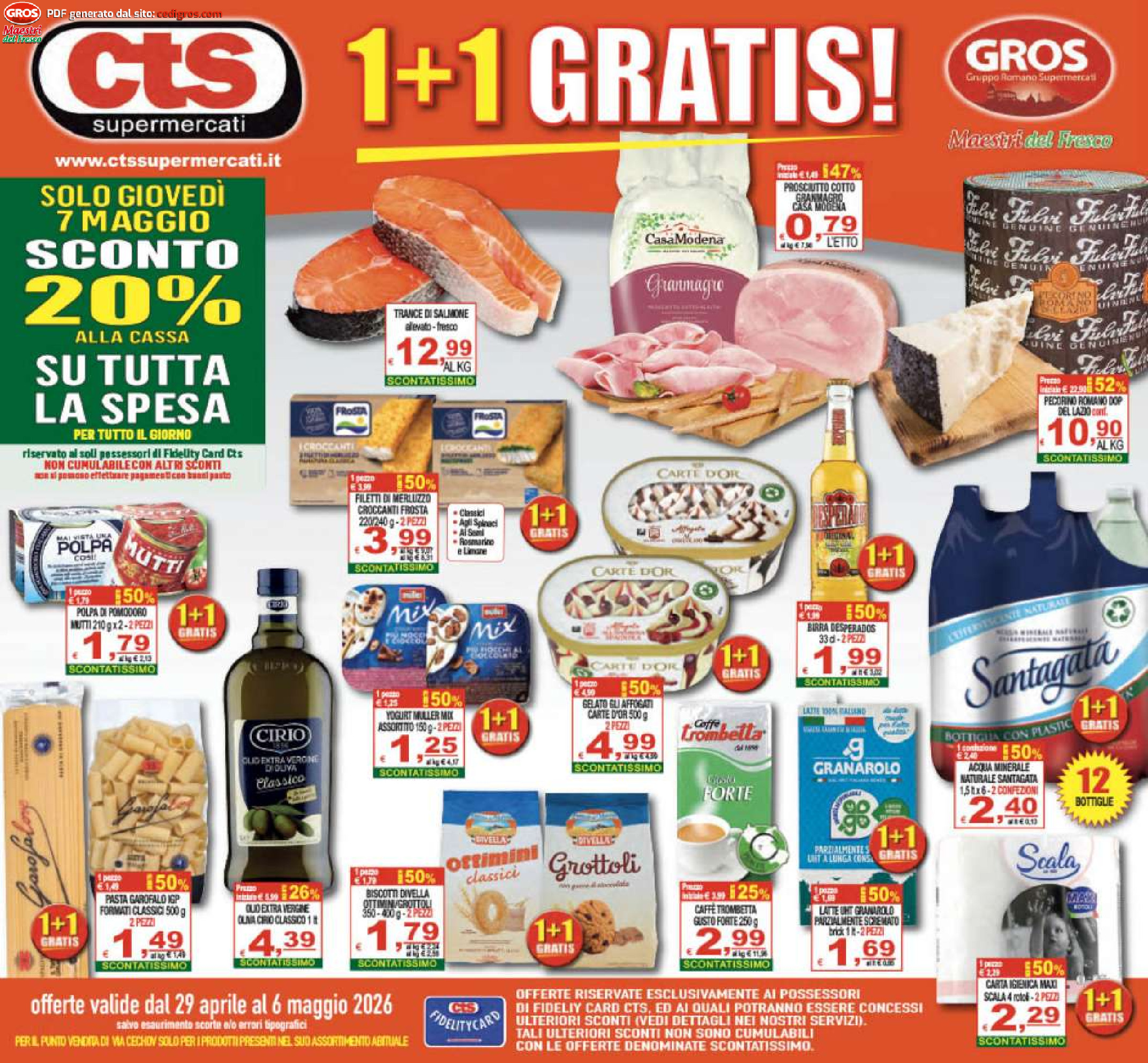 sfoglia volantino CTS SUPERMERCATI