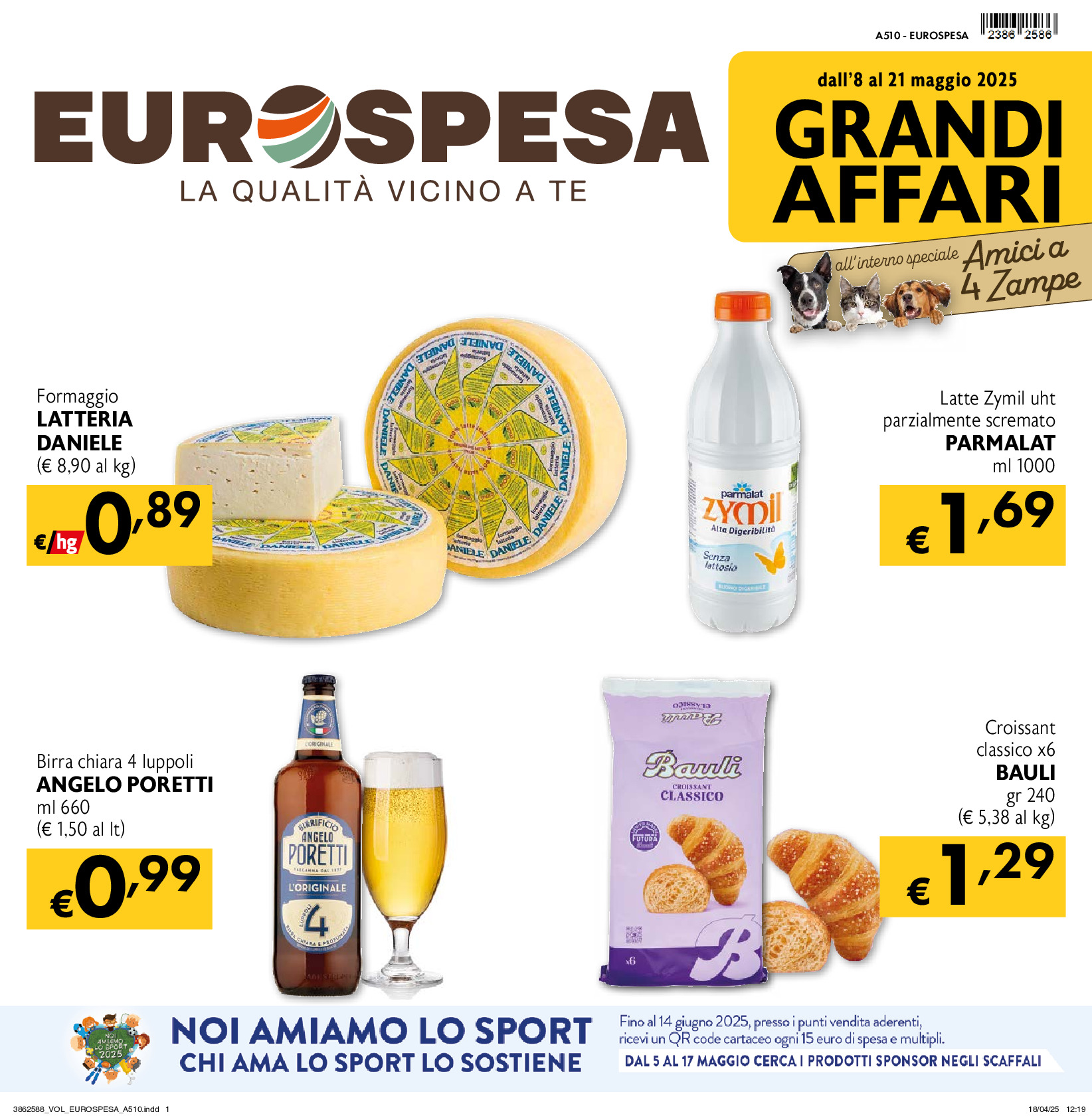 offerte volantino EUROSPESA SUPERMERCATI