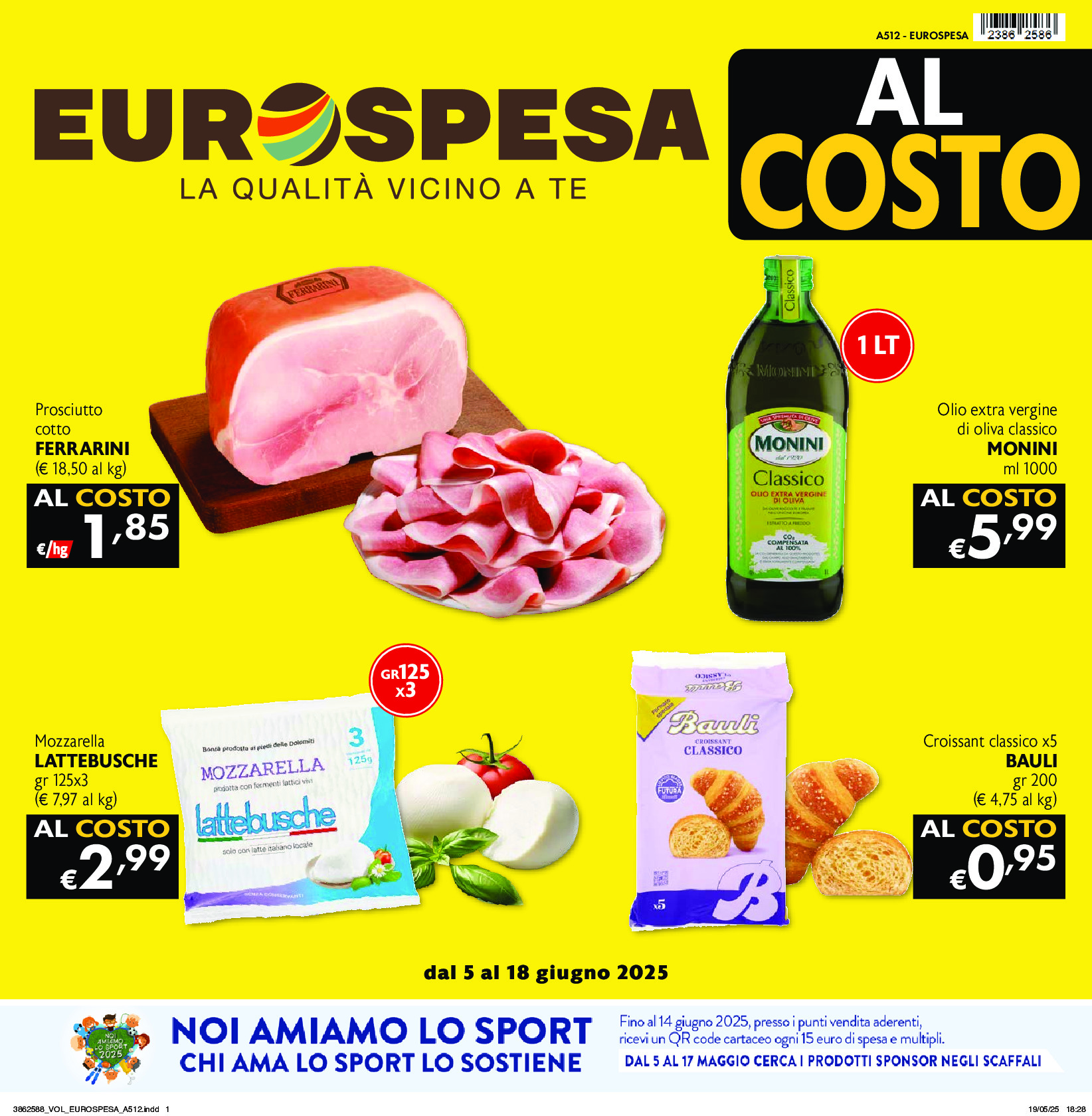 sfoglia volantino EUROSPESA SUPERMERCATI