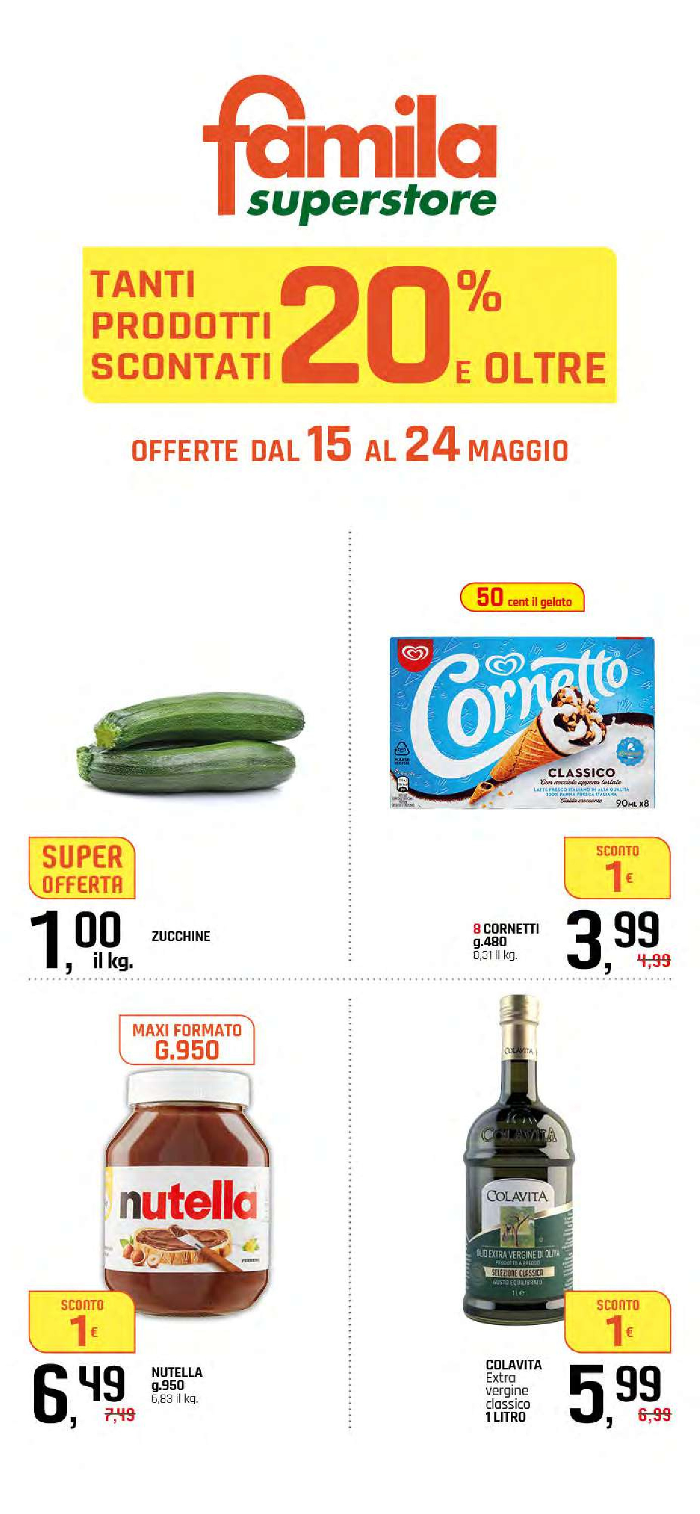 offerte volantino famila