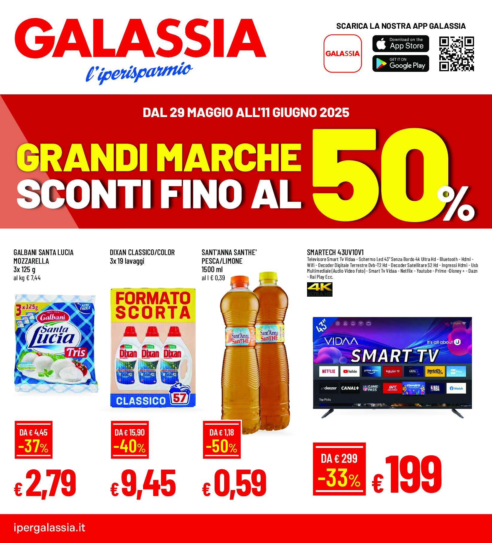 offerte volantino galassia ipermercato