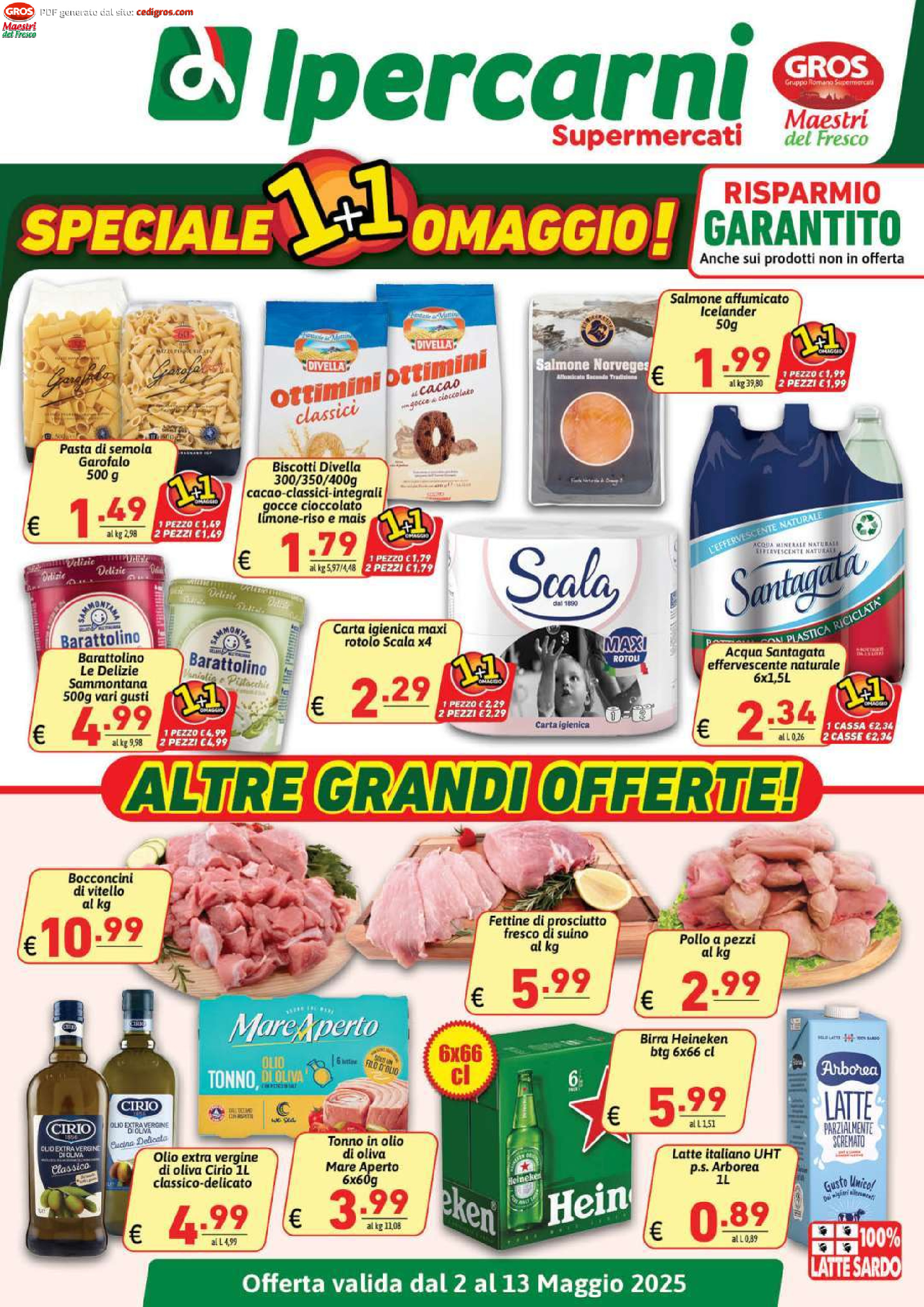 sfoglia volantino GROS IPERCARNI