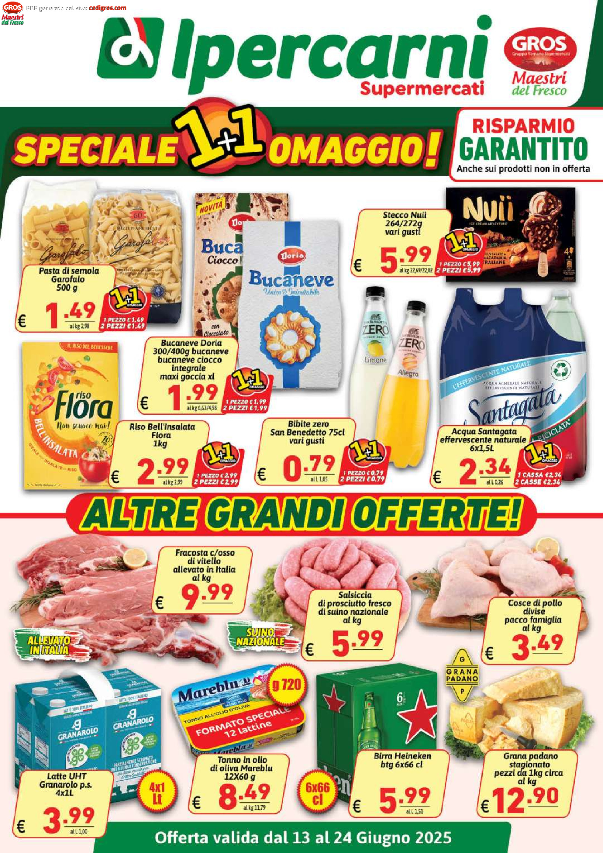 sfoglia volantino GROS IPERCARNI