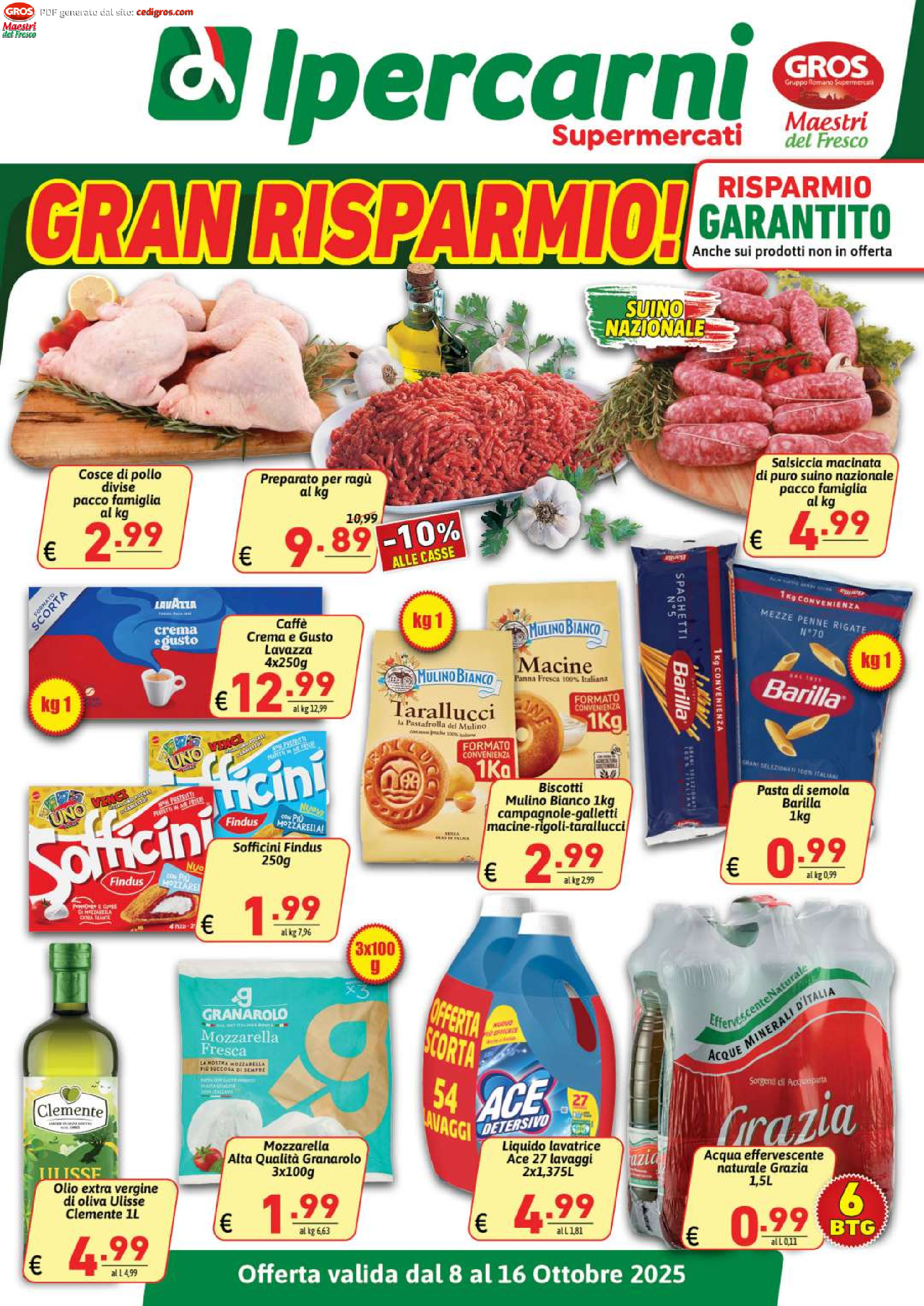 offerte volantino gros ipercarni