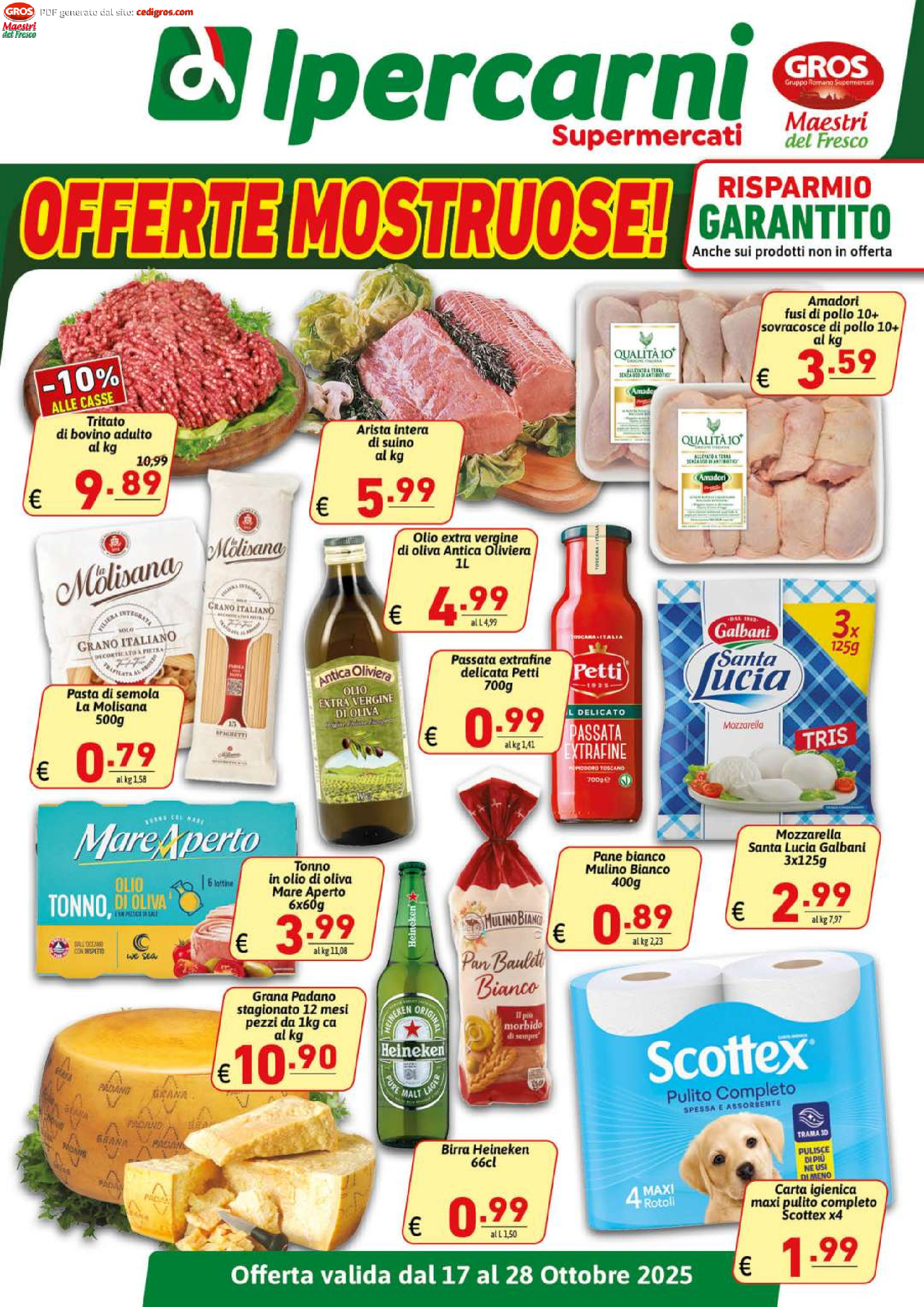sfoglia volantino GROS IPERCARNI