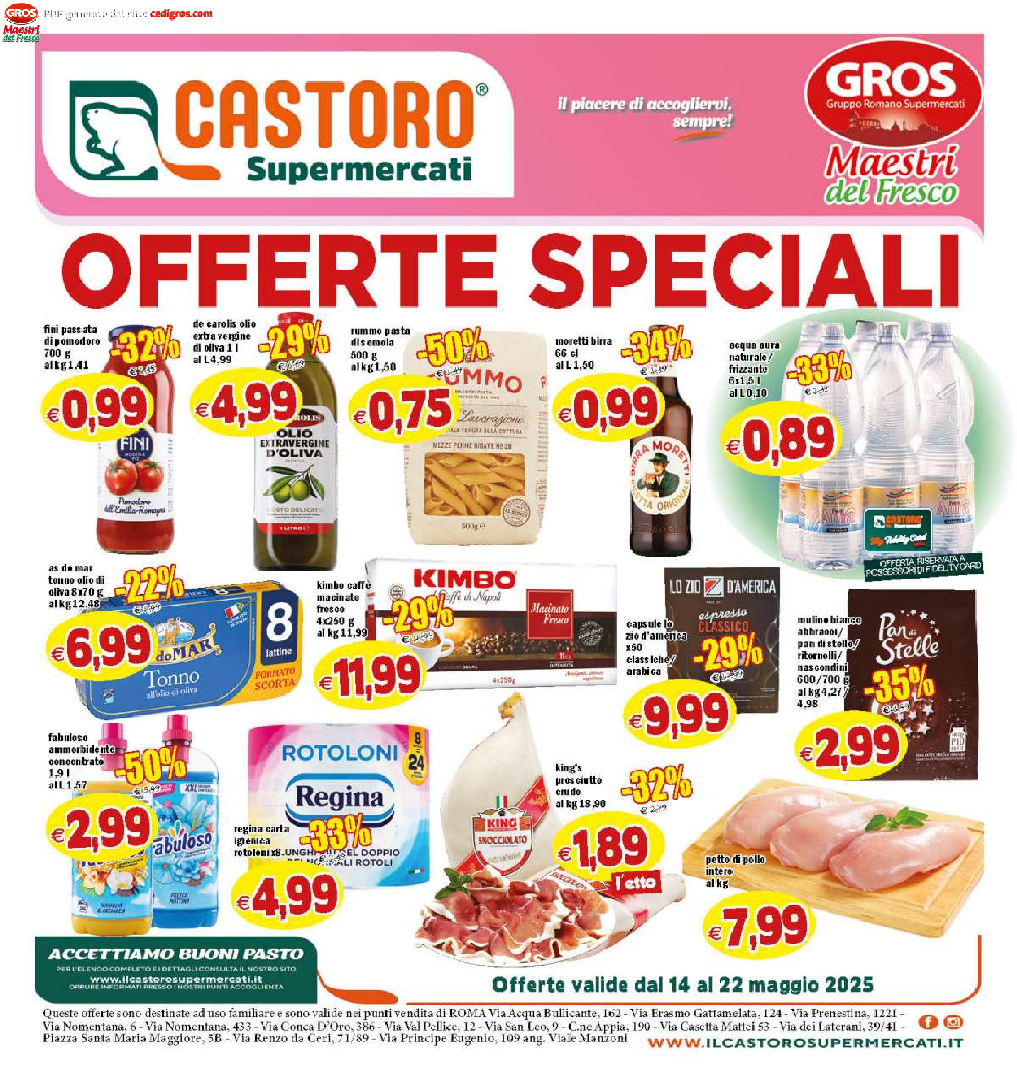 offerte volantino il castoro supermercati