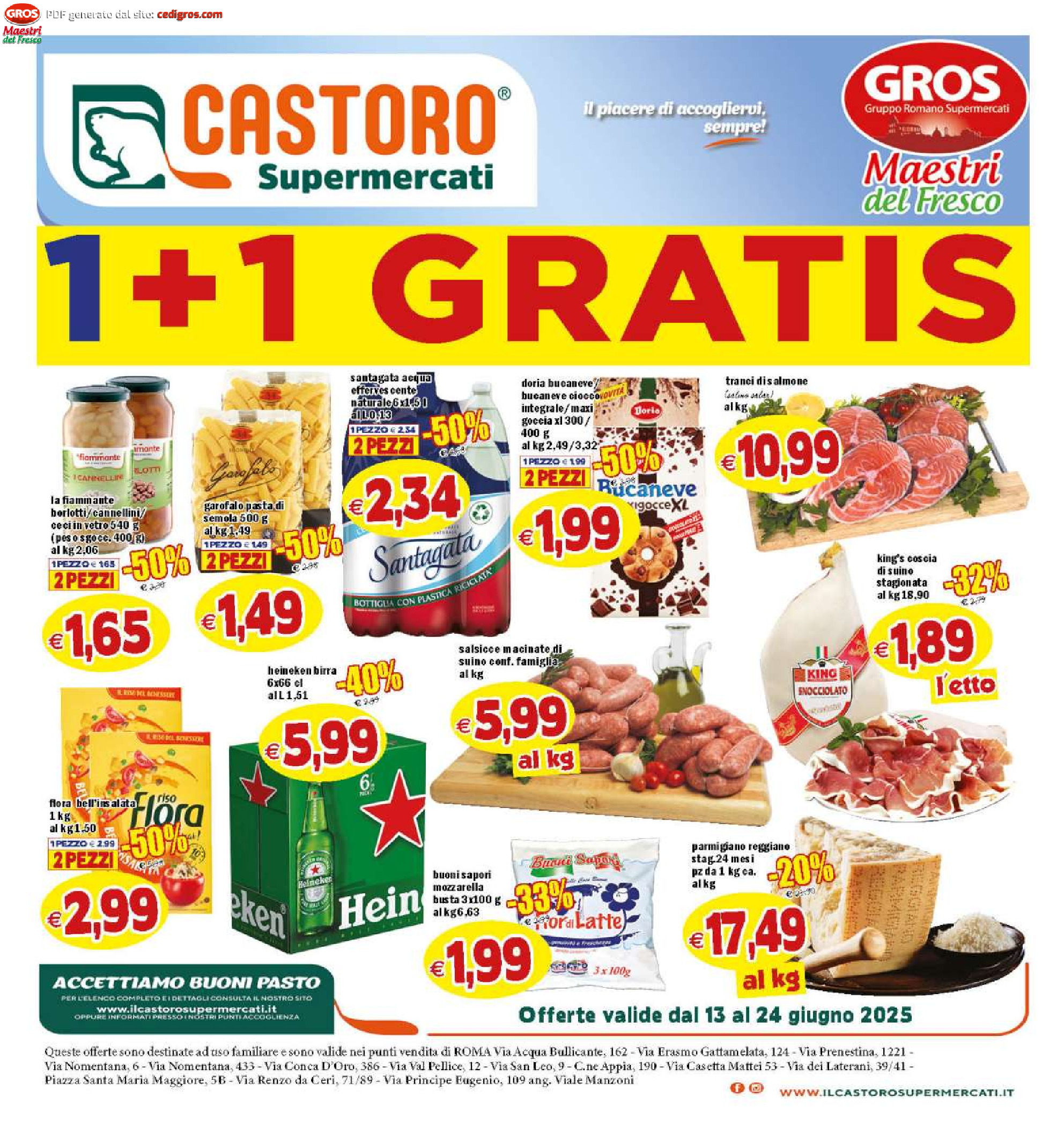 sfoglia volantino IL CASTORO SUPERMERCATI