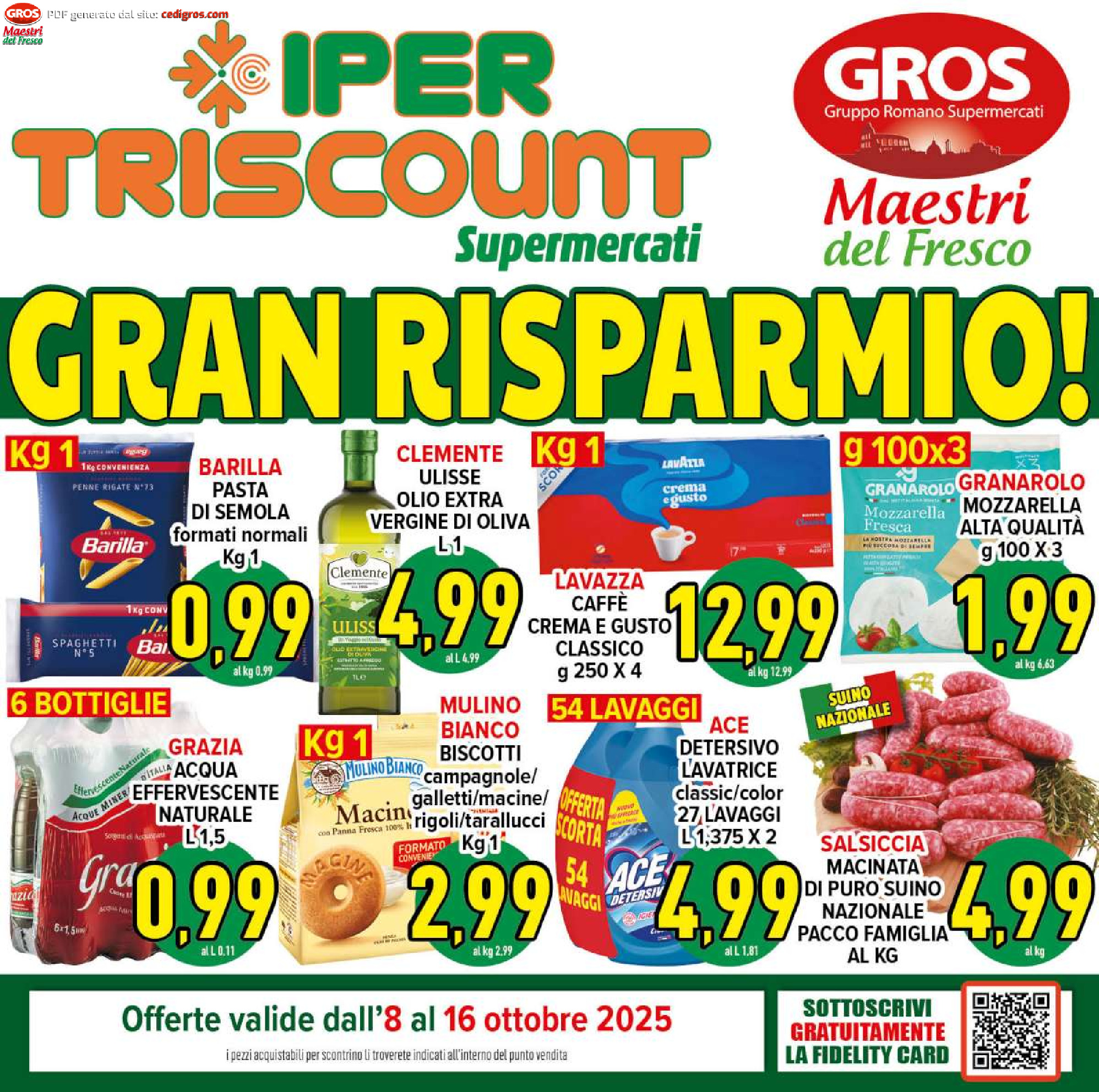 offerte volantino iper triscount