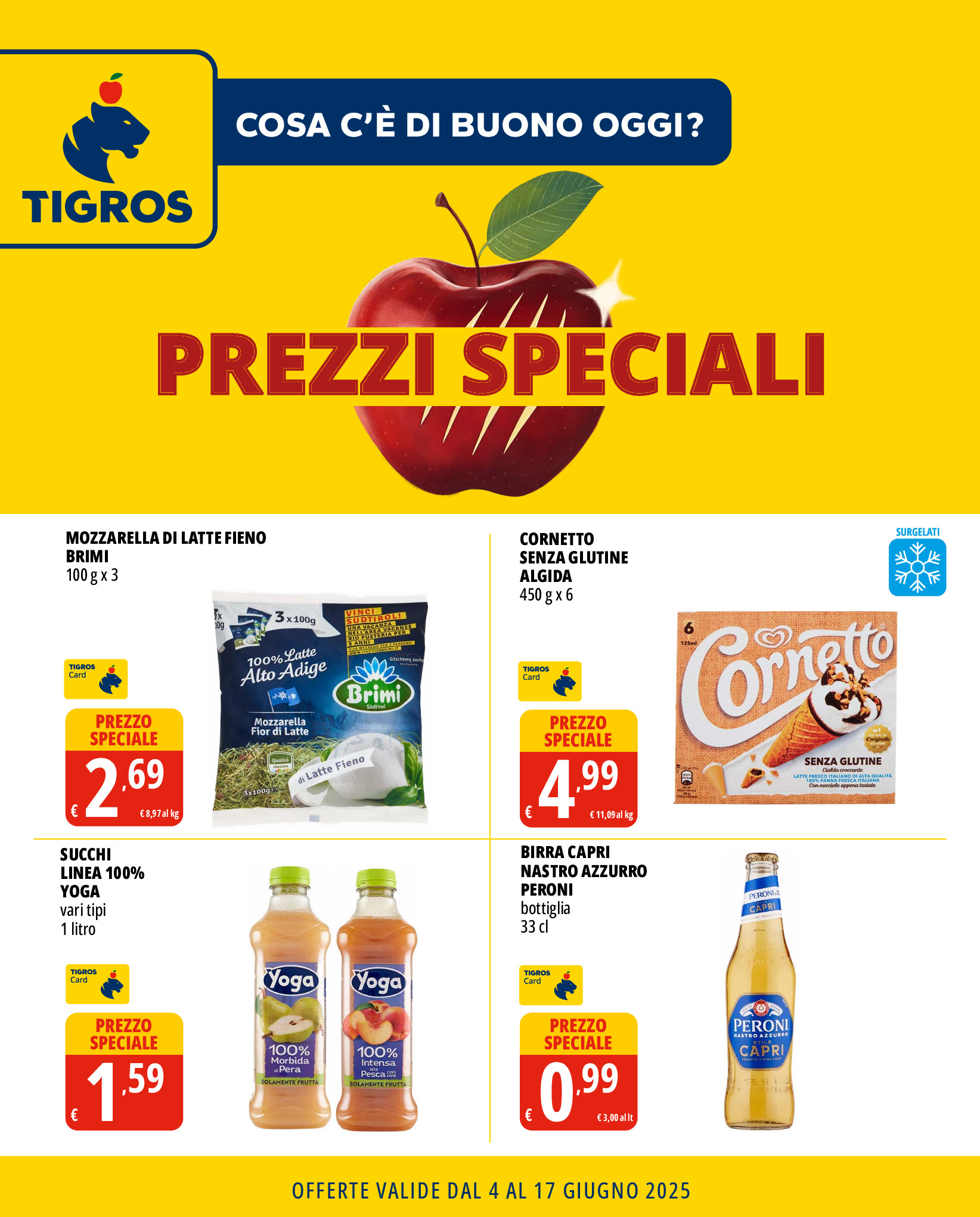 offerte volantino TIGROS